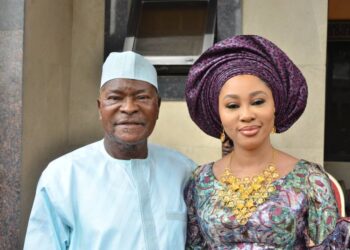 Happy Wedding Anniversary Your Excellencies, Alhaji Ibrahim Idris CON, former Kogi Governor, and Hajiya Aisha Ibrahim Idris.