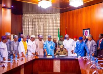Tax Reform; Rt. Hon. Abdullahi Ibrahim Ali, Halims, Deputy House Leader, Federal House of Representatives, joins President Bola Ahmed Tinubu.