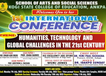 Kogi State College of Education Ankpa Hosts 1st International Conference on Humanities, Technology, and Global Challenges.