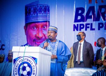 NPFL Qualification: Deputy Senate President gifts Barau FC players 35 motorcycles, N17.5m 