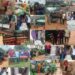 The Deputy Majority Leader of Federal House of Representatives a member Representing Ankpa Omala and Olamaboro Federal Constituency Rt Hon. Abdullahi Ibrahim Ali Halims(PhD) Donate Bags of Rice and Beans, farms Sprayers and Diffusers,sets of Classroom Desks and Notebooks.
