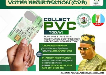 CVR : Your Vote Is Your Power, Get A PVC To Make Your Number(s) Count,      House Deputy Leader Tell Constituents