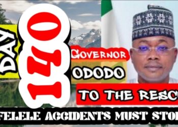 140 Days of non stop Campaign against trucks’ accidents on FELELE road: N1b Wasting On Felele Road, Untapped Job Opportunities, As Needless Wasting Of Lives Continues …