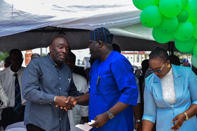 FHA Begins Rehabilitation of Festac Town Commissions Reconstructed Ist Gate , Ist Avenue Road with Solar street lights.