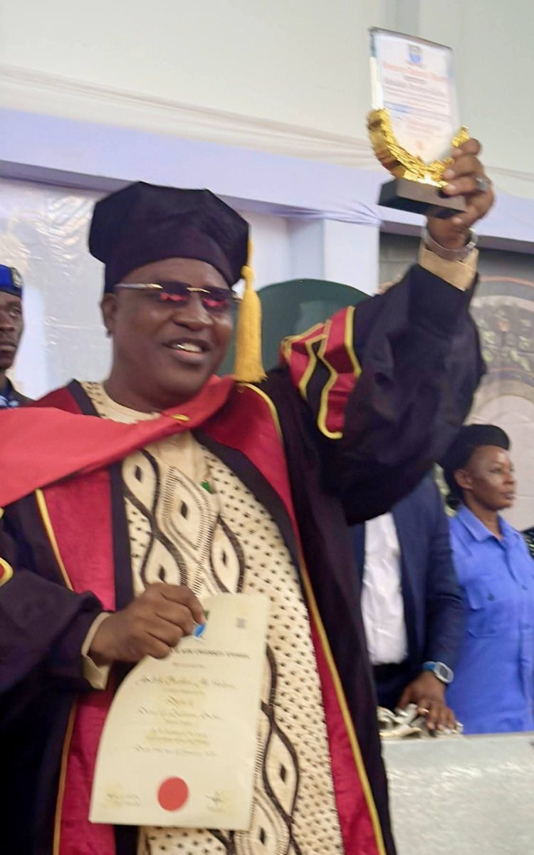 Deputy House Leader, Rt Honorable Abdullahi Ibrahim Ali Bags Doctorate Degree from PAAU