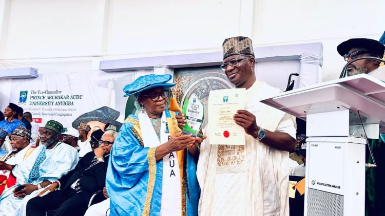 Dr Kashim Akor, Former DG NPC Honored by PAAU