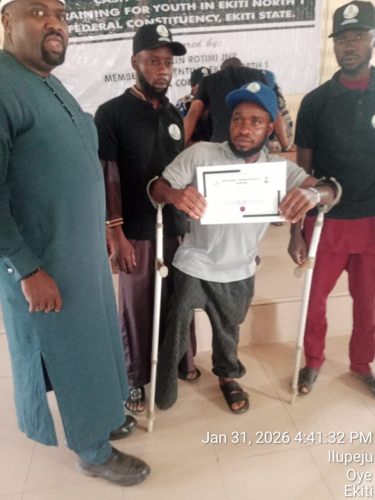 House of Representatives Spokesperson , Akin Rotimi Distributes President Tinubu Grants Saturday, 31