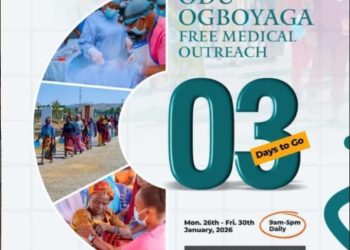 Jennifer Etuh Foundation Holds Five Day Medical Outreach from 26-30 January at Odu Ogboyaga