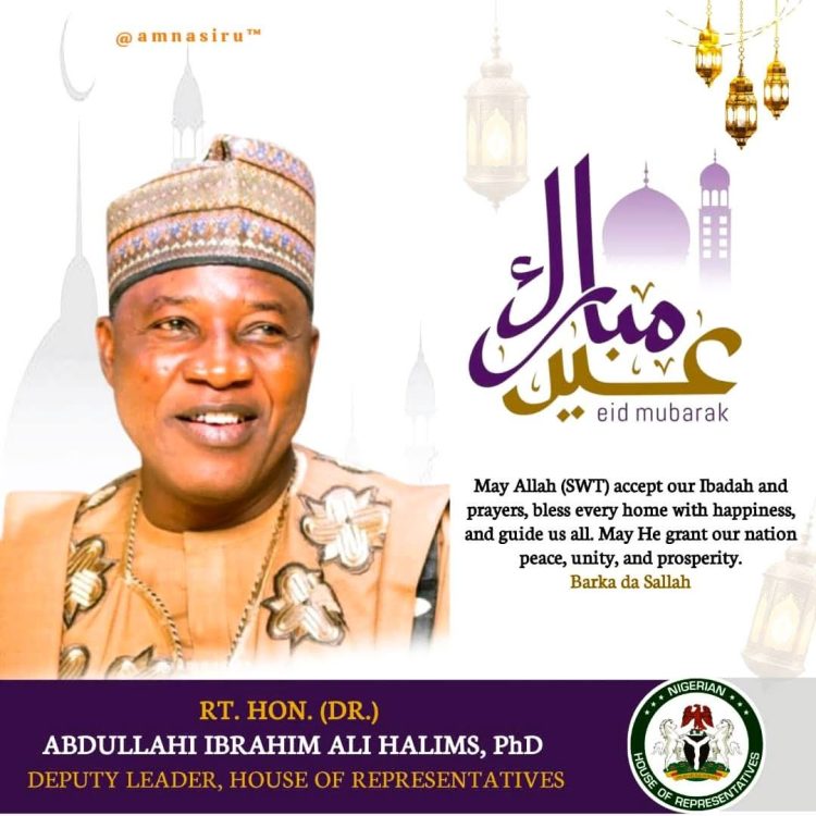 Eid el Fitr: Uphold Virtues of Ramadan, Lent Season,      Halims Admonishes Faithfuls