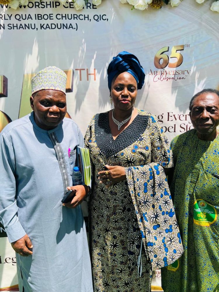 65th Anniversary; UEC Challawa Kaduna Honors Mother of Former DG NBC, National Leader, Ukomu Igala, Deaconess Helen Ageji Idachaba with Service Award