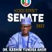 DR. KASHIM YUNUSA AKOR,NPOM, FNIM RELINQUISHES SENATORIAL AMBITION IN THE INTEREST OF PARTY UNITY AND PROGRESS OF KOGI EAST.