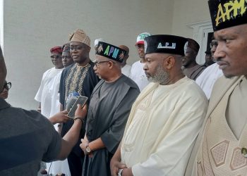 Abductions: Kauran Bauchi, Senator Bala Mohammed Visits Engr Seyi Makinde,      Prays for quick, Safe return , Congratulates Governor Makinde on election as APM Presidential Candidate 