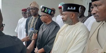 Abductions: Kauran Bauchi, Senator Bala Mohammed Visits Engr Seyi Makinde,      Prays for quick, Safe return , Congratulates Governor Makinde on election as APM Presidential Candidate 