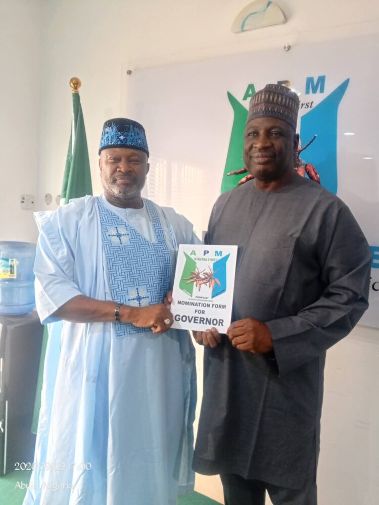 MUHAMMED ISHAKA BAWA PICKS APM GOVERNORSHIP NOMINATION FORM FOR TARABA STATE