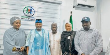 LMD STRATEGIC CAMPAIGN COMMITTEE, PROTOCOL UNIT AND MEDIA TEAM VISIT APM NATIONAL HEADQUARTERS