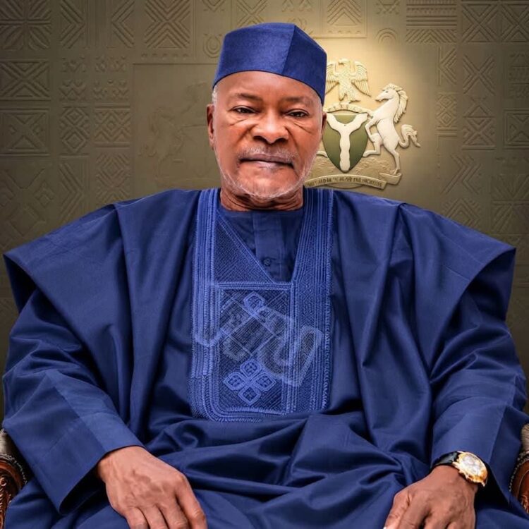 Former Minister of Police Affairs,  Humphrey Abah Condoles former governor Ibrahim Idris family