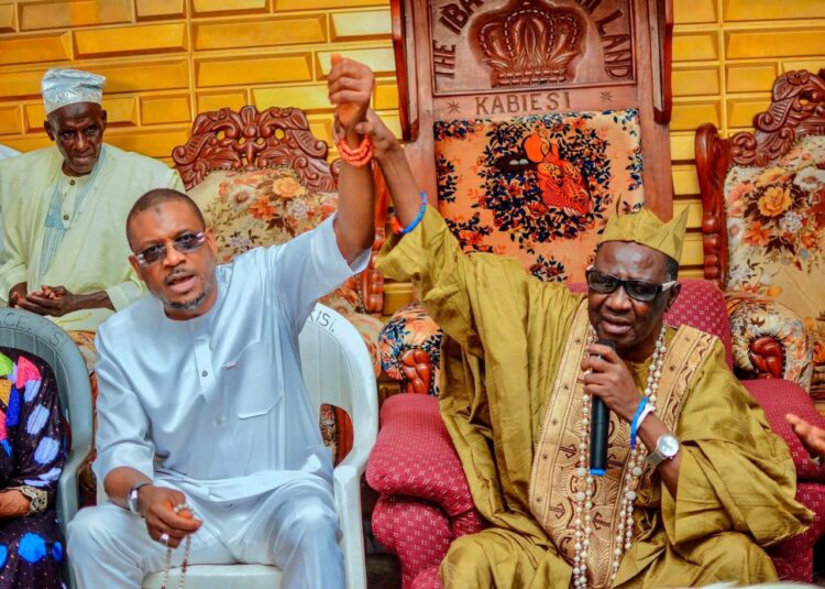 2027 Oyo North Senate Race: Iba of Kishi Throws Weight Behind Shina Peller in Grand Endorsement