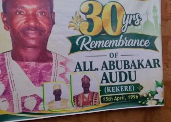 After 30 Years, Family Remembers Alhaji Abubakar Audu Kekere in Ankpa