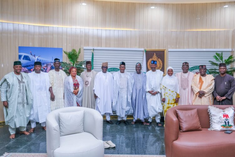 GOVERNOR BALA MOHAMMED RECEIVES NEW APM CARETAKER COMMITTEE, CHARGES THEM ON UNITY AND GRASSROOTS MOBILIZATION